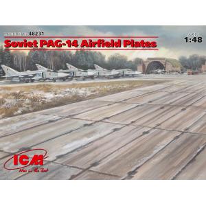 ICM: 1/48 Soviet PAG-14 Airfield Plates 32 pieces543×324 mm