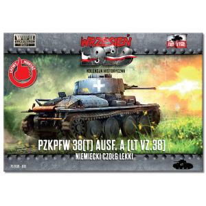 FIRST TO FIGHT: 1/72; German light tank PzKpfw 38 (t) Ausf.A