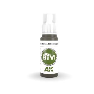 - INTERACTIVE 6003 paint AK11309 17mL acrylic opt.1 3rd Olivgrün AK INTERACTIVE: AK Generation RAL