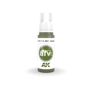 AK INTERACTIVE: acrylic paint 3rd Generation 17mL - RAL 6011 Resedagrün