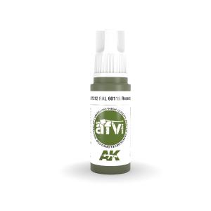 AK INTERACTIVE: acrylic paint 3rd Generation 17mL - RAL 6011B Resedagrün