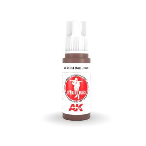 AK INTERACTIVE: colore acrilico 3rd Generation 17mL Red Brown