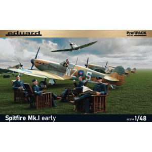 EDUARD: 1/48; Profipack edition kit of British fighter Spitfire Mk.I early