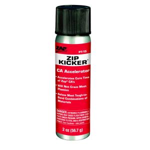 ZAP ACCELERATORE per CIANOACRILATO 2 oz. (56.7 gram) Zip Kicker - Aerosol Spray