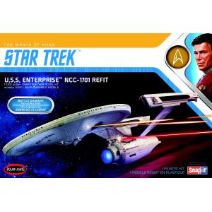 POLAR LIGHT: 1:1000; Star Trek U.S.S. Enterprise Refit - Wrath of Khan Edition 2T