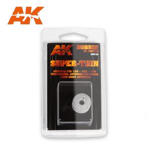 AK INTERACTIVE: bobina di sartiame elastica super sottile (adatta per 1:35 / 1:32 / 1:48 / 1: 350) - 20mt diam.0,045