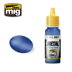 AMMO OF MIG: colore acrilico 17ml; ACRYLIC COLOR Aotake Blue