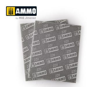 AMMO of MIG: foglio di spugna abrasiva (grana 220)