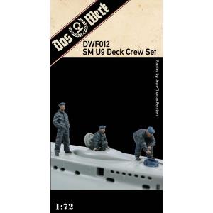 DAS WERK: 1/72; SM U9 Deck Crew Set 3 figure