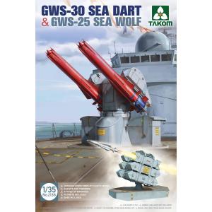 TAKOM MODEL: 1/35; GWS-30 SEA DART & GWS-25 SEA WOLF