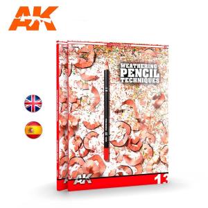 AK INTERACTIVE: AK LEARNING 13: WEATHERING PENCIL TECHNIQUES - Inglese 96 pagine. Copertina morbida.