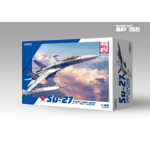 GREAT WALL HOBBY: 1/48; Su-27 Flanker B Heavy Fighter 