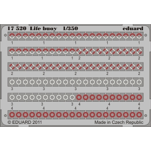EDUARD: 1/350 ; Life buoy  1/350 - per kit