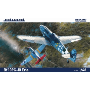 EDUARD: 1/48; Weekend edition kit of German WWII fighter aircraft Bf 109G-10