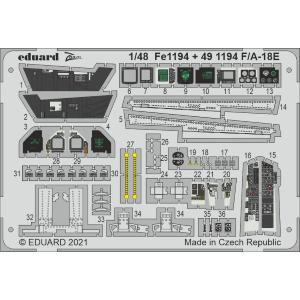 EDUARD: 1/48 ; F/A-18E - per kit MENG