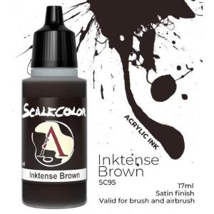 SCALE75 COLOR: INKTENSE BROWN - colore acrilico vinilico ad acqua da 17ml