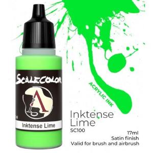 SCALE75 COLOR: INKTENSE LIME - waterbased Acrylic paint 17ml