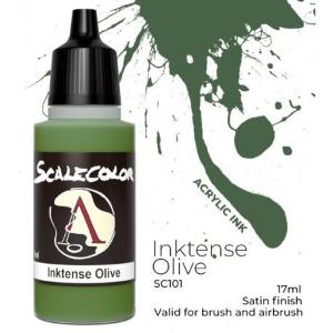SCALE75 COLOR: INKTENSE OLIVE - waterbased Acrylic paint 17ml