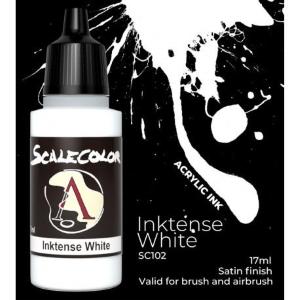 SCALE75 COLOR: INKTENSE WHITE - waterbased Acrylic paint 17ml