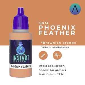 SCALE75 INSTANT COLOR: PHOENIX FEATHER - waterbased Acrylic paint 17ml