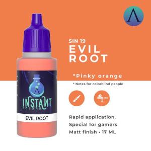 SCALE75 INSTANT COLOR: EVIL ROOT - waterbased Acrylic paint 17ml