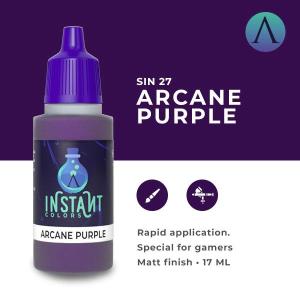 SCALE75 INSTANT COLOR: ARCANE PURPLE - waterbased Acrylic paint 17ml