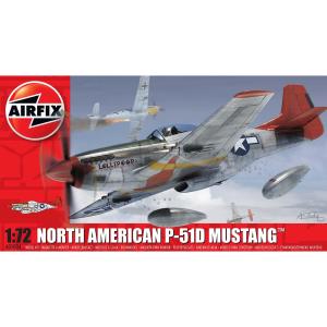 Airfix: 1:72 Scale - North American P-51D Mustang