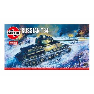 AIRFIX 1:76 Scale: Russian T34