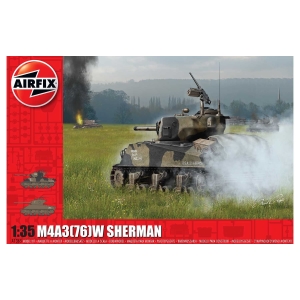 AIRFIX 1:35 Scale: M4A3(76)W "Battle of the Bulge"