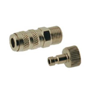 Grex: Two piece quick connect set for Grex airbrush and hose 1/8 x 1/8"