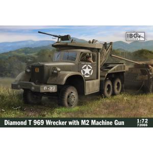 IBG MODELS: 1/72; Diamond T  969 Wrecker with M2 Machine gun and bonus PE set 