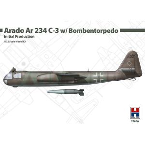 Hobby 2000: 1/72; Arado Ar 234 C-3 w/ Bombentorpedo Initial Production - DRAGON + CARTOGRAF