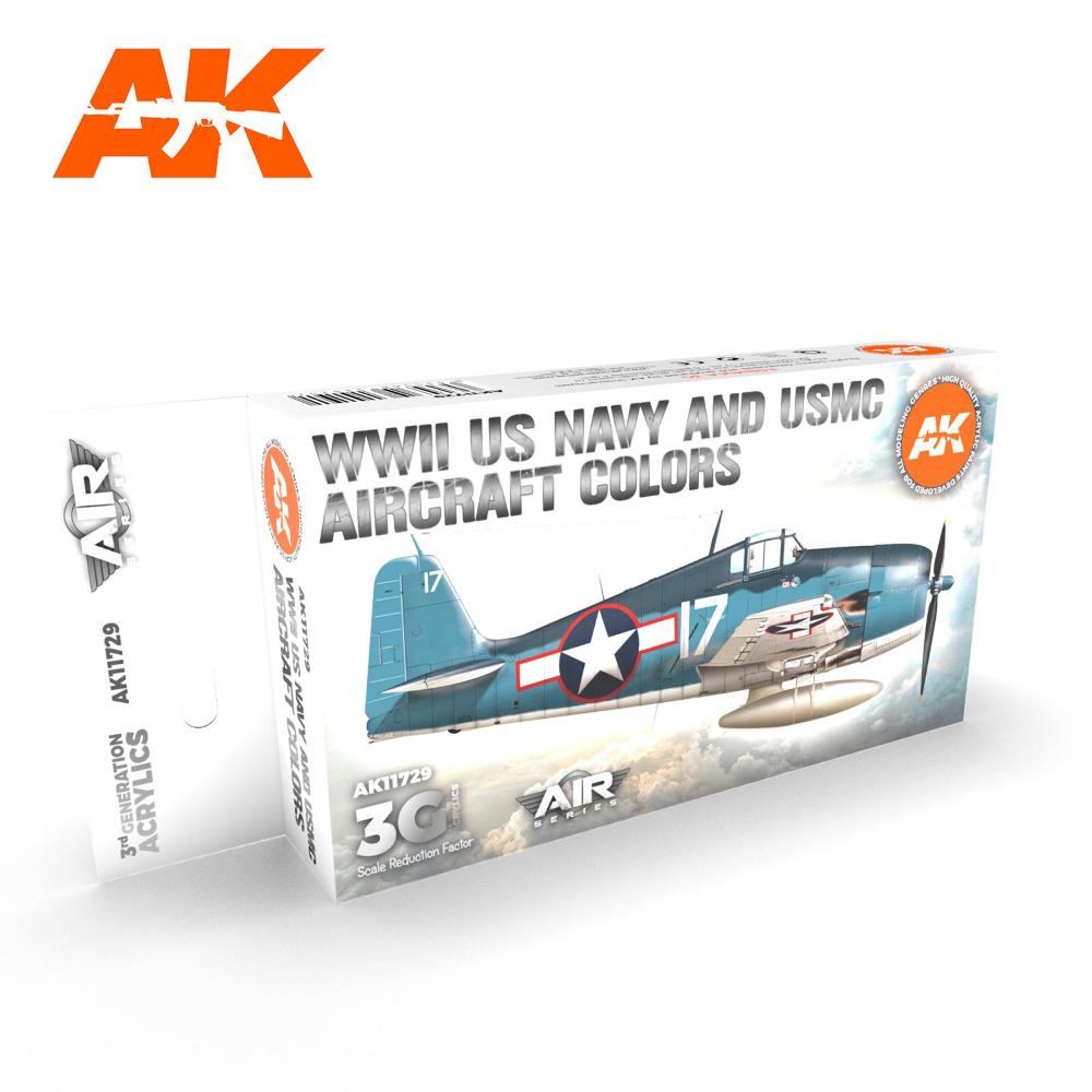 AK Interactive Modern Russian Vol.1 Acrylic Paint Set (6 Colors) 17ml –  Model Airplane Depot