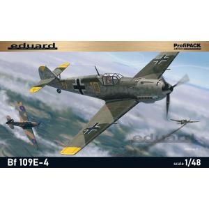 EDUARD: 1/48; ProfiPACK edition kit of German fighter plane Bf 109E-4