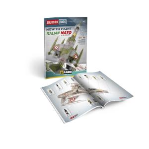 AMMO OF MIG: How to Paint Italian NATO Aircrafts SOLUTION BOOK - Softcover, 64 pages 