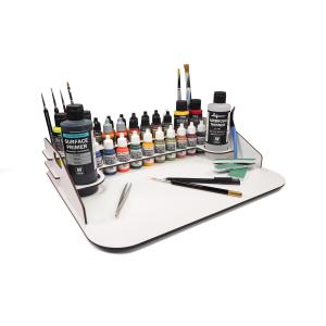 Vallejo Accessories Paint Stand Paint display and work station (40x30 cm) 40 x 30 x 8,5 cm