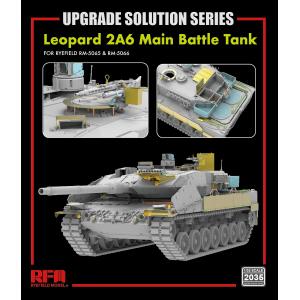 RYE FIELD MODEL: 1/35; Upgrade set for 5065 & 5076 Leopard 2A6 