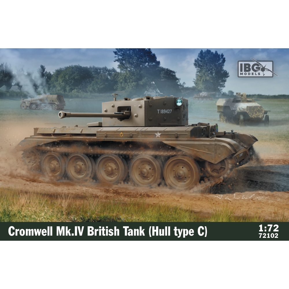IBG MODELS: 1/72; Cromwell Mk.IV British Tank (Hull Type C) 