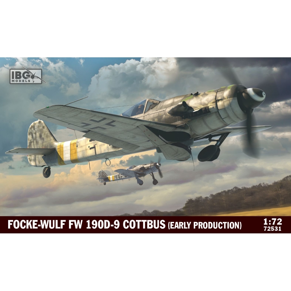 IBG MODELS: 1/72; Focke Wulf Fw 190D-9 Cottbus (Early Production) 