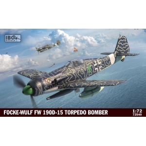 IBG MODELS: 1/72; Focke Wulf Fw 190D-15 Torpedo Bomber 