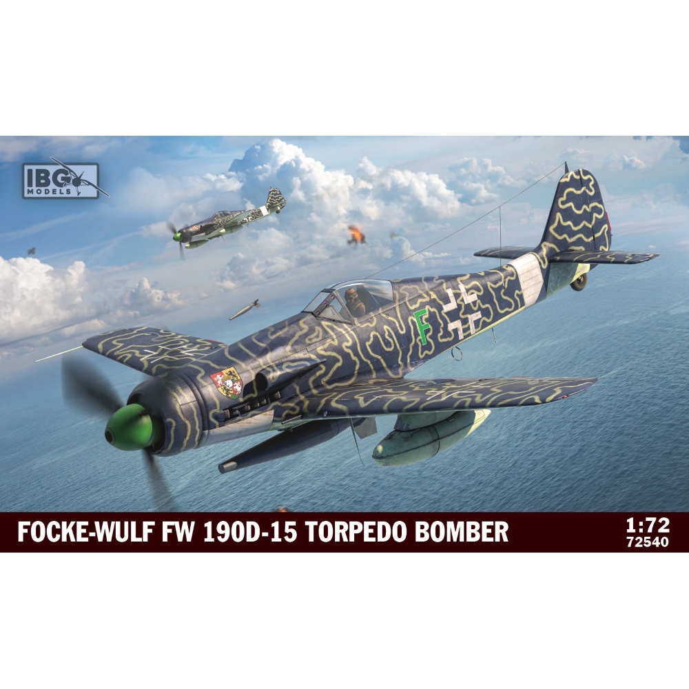 IBG MODELS: 1/72; Focke Wulf Fw 190D-15 Torpedo Bomber 
