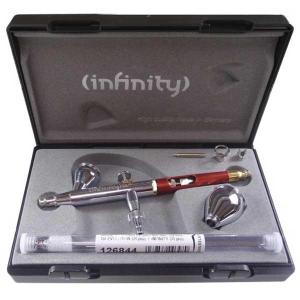 Harder & Steenbeck: Airbrush INFINITY CR plus two in one #1, nozzle set 0.15 + 0.4 mm fine line, cup/lid 2 + 5 ml