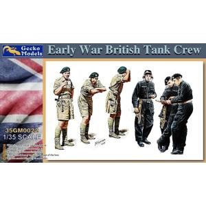 GECKO: 1/35;  Early War British Tank Crew