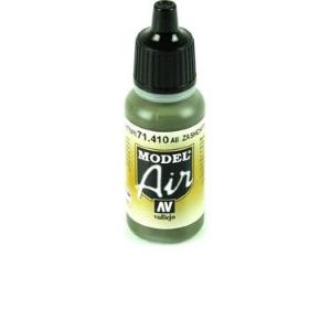 Vallejo MODEL AIR Color: AII Zashchitnyi Camouflage Green - Acrylic color 17 ml