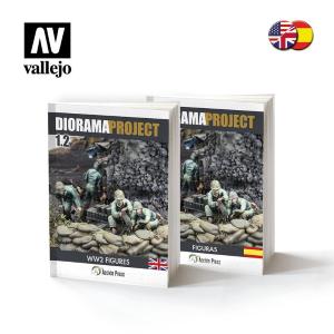 Vallejo: BOOK: Diorama Project 1.2 Figures (libro lingua inglese 152 pag.)