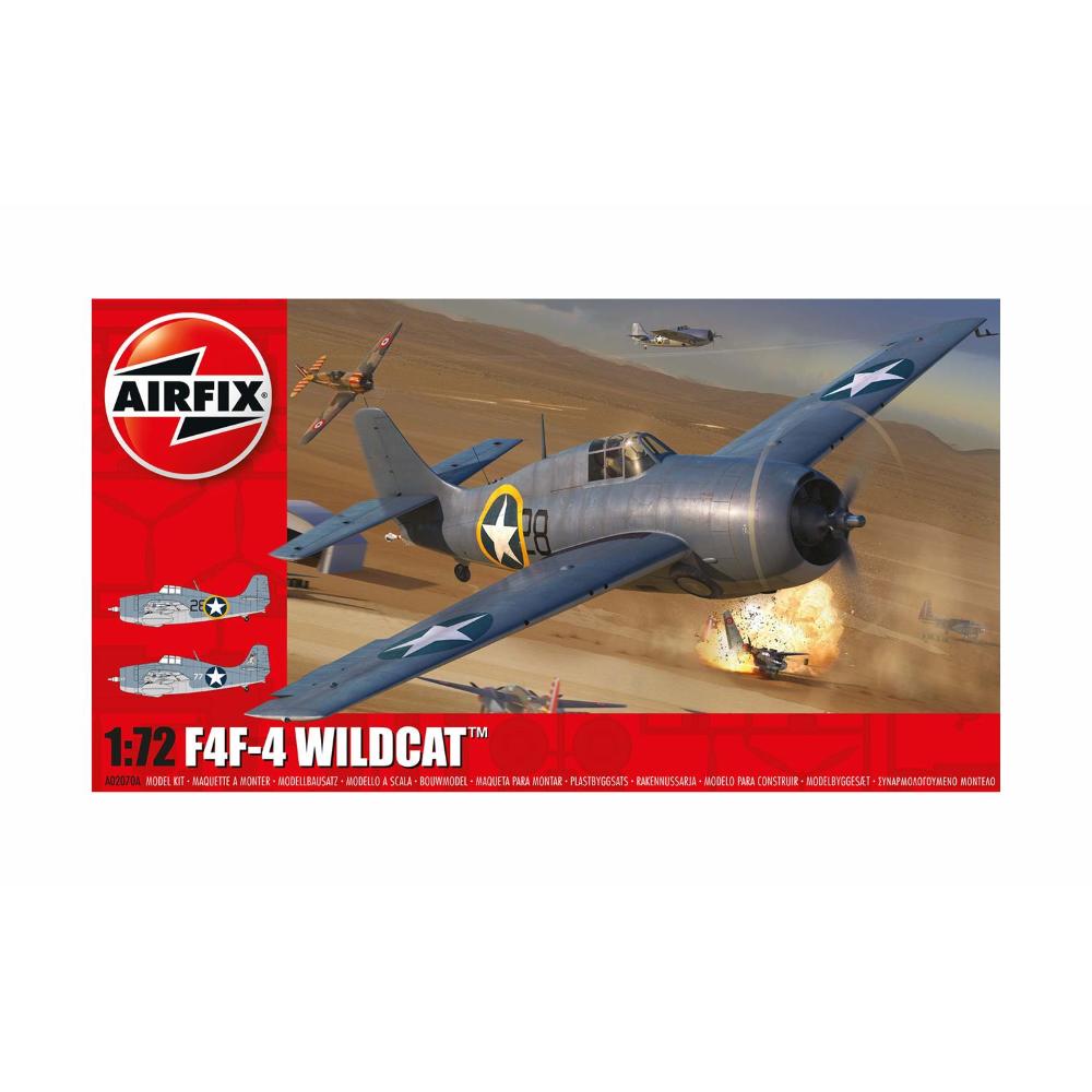 Airfix: 1:72 Scale - Grumman F4F-4 Wildcat
