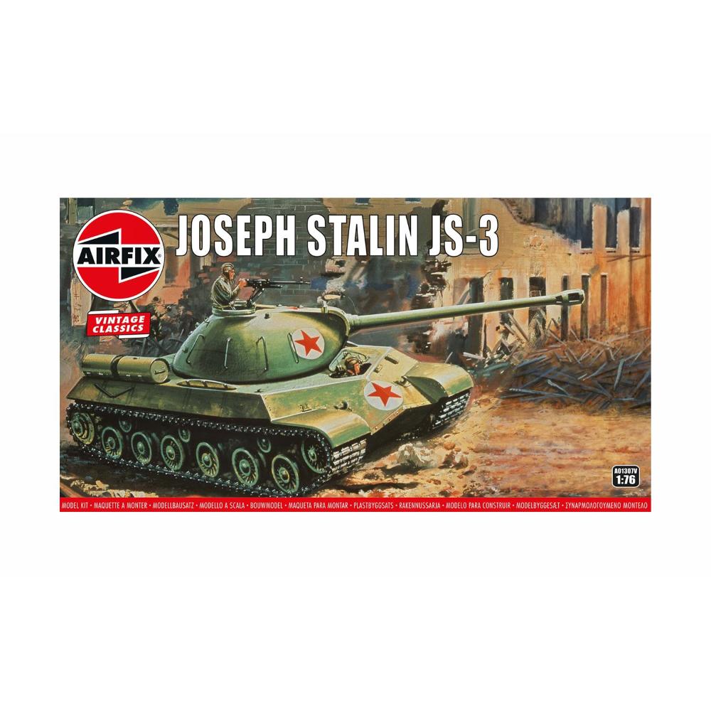 Airfix: 1:76 Scale - Joseph Stalin JS3 Russian Tank