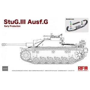 RYE FIELD MODEL: 1/35; StuG III Ausf. G early with Workable tracks