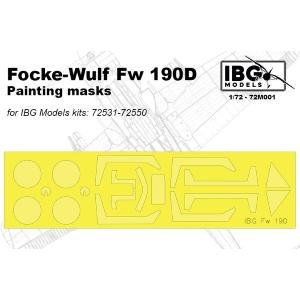 IBG MODELS: 1/72; Fw 190D Painting Masks set 