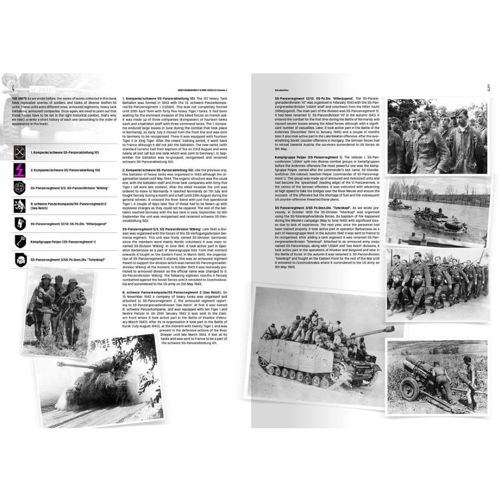 AK INTERACTIVE: WWII GERMAN MOST ICONIC SS VEHICLES. VOLUME 2 (Lingua inglese, 172 pag. copertina morbida)